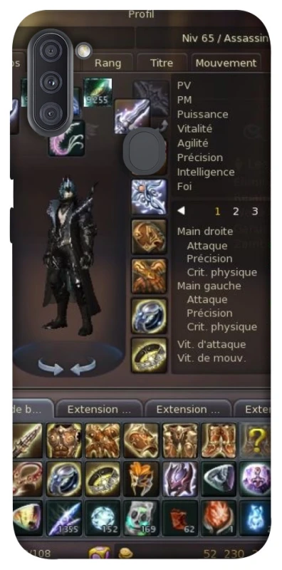 Чохол на Samsung Galaxy A11 Character Menu ver.1 фото 1 з 1