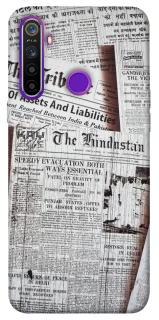 Чехол на Realme 5 Газеты фото 1 из 1