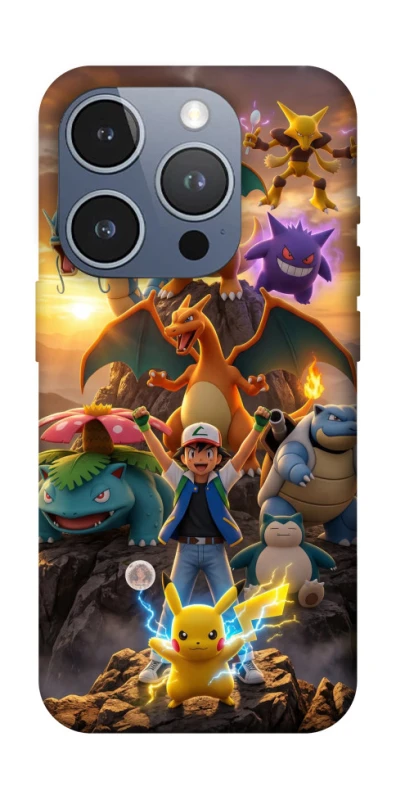 Чохол на Apple iPhone 16 Pro Pokemon фото 1 з 1