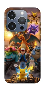 Чехол на Apple iPhone 16 Pro Pokemon фото 1 из 1