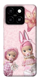 Чехол на ZTE Blade A55 4G Vintage Blossom Twins фото 1 из 1