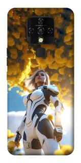 Чохол на TECNO Camon 16 SE Cyber space girl ver.3 фото 1 з 1