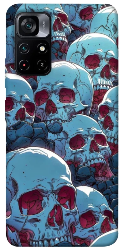 Чохол на Xiaomi Poco M4 Pro 5G Skulls v2 фото 1 з 1
