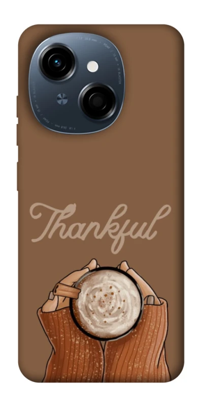 Чохол на TECNO Spark Go 1 Thankful coffee фото 1 з 1