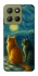Чохол на Motorola Moto G15 4G Cats under the stars фото 1 з 1