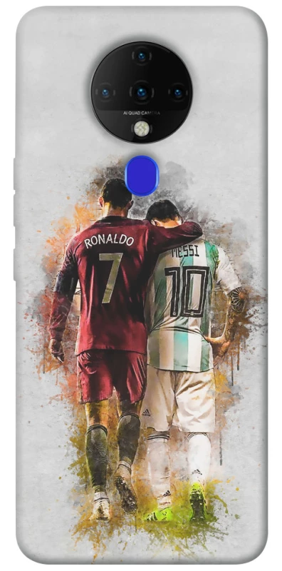 Чохол на TECNO Spark 6 Ronaldo та Messi фото 1 з 1