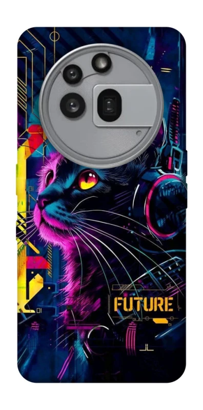 Чохол на Nothing Phone (3a) Pro Cyber Cat v2 фото 1 з 1