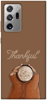 Чохол на Samsung Galaxy Note 20 Ultra Thankful coffee фото 1 з 1