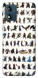 Чехол на Motorola Moto E13 Character Selection фото 1 из 1