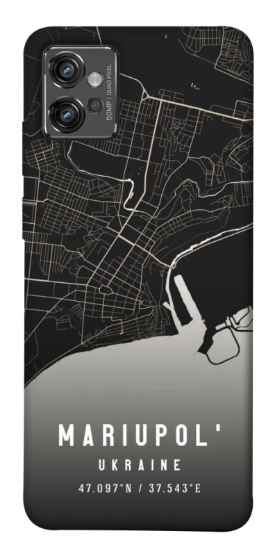Чохол на Motorola Moto G32 Mariupol map фото 1 з 1