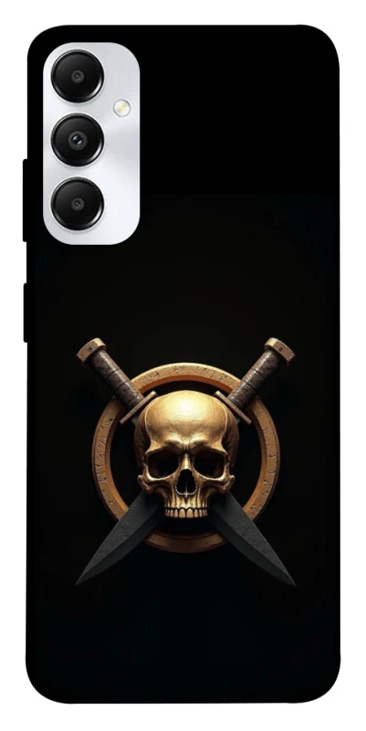 Чохол на Samsung Galaxy A05s Golden Skull фото 1 з 1