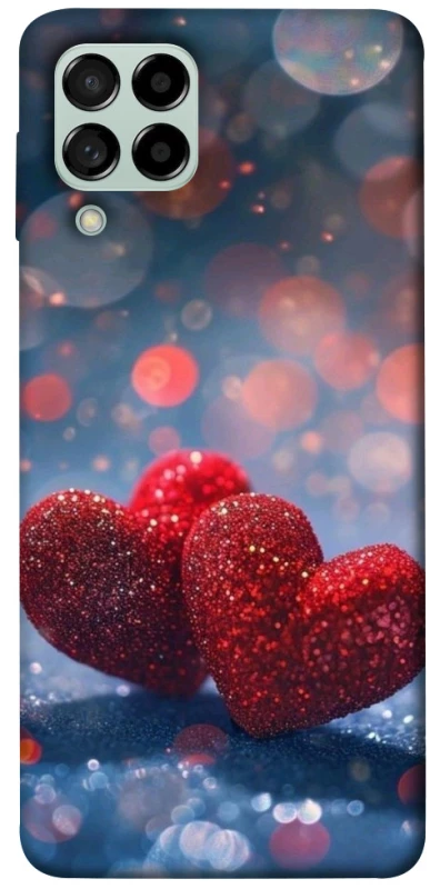 Чохол на Samsung Galaxy M53 5G Red hearts фото 1 з 1