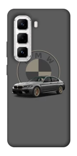 Чехол на Infinix Hot 50 Pro BMW grey v2 фото 1 из 1