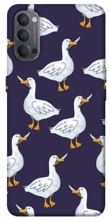 Чохол на Oppo Reno 4 Гуси з претензією фото 1 з 1