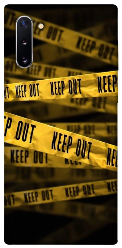 Чехол на Samsung Galaxy Note 10 keep out фото 1 из 1