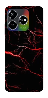 Чехол на ZTE Nubia V60 Красная молния фото 1 из 1