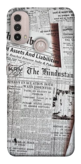 Чехол на Motorola Moto E40 Газеты фото 1 из 1