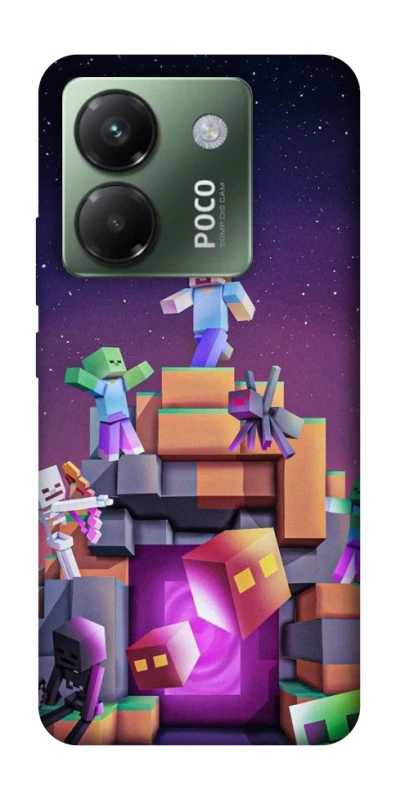 Чохол на Xiaomi Poco M7 pro 5G Minecraft aesthetics фото 1 з 1