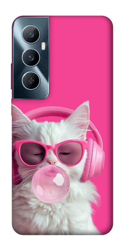 Чохол на Realme C65 4G Pink kitty фото 1 з 1