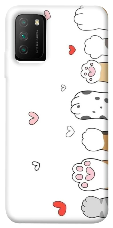 Чехол на Xiaomi Poco M3 Paws фото 1 из 1