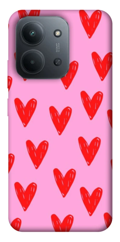 Чохол на Xiaomi Redmi 15C (EU) Red hearts 2 фото 1 з 1