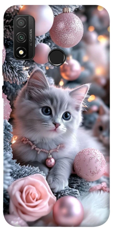 Чохол на Huawei P Smart (2020) Christmas Kitty фото 1 з 1