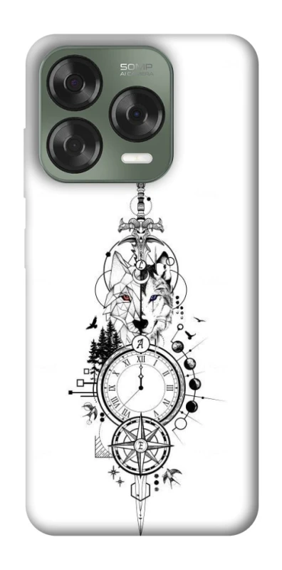 Чехол на ZTE Nubia V70 Design Tattoo ver.8 фото 1 из 1