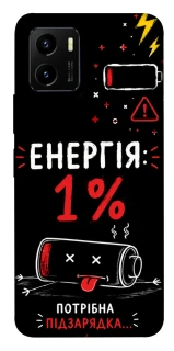 Чехол на Vivo Y15s Енергія: 1% фото 1 из 1