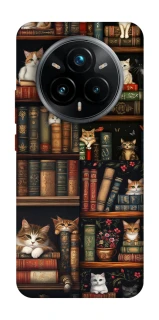Чехол на Realme 14 Pro Cats & Books фото 1 из 1