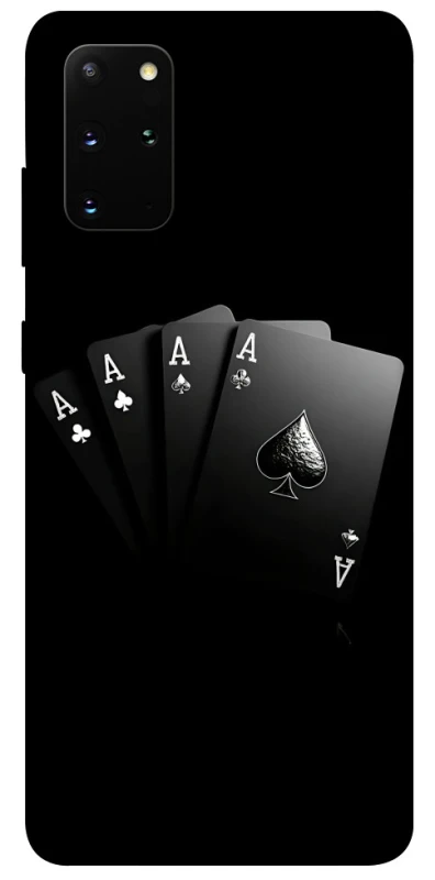 Чохол на Samsung Galaxy S20+ Black Cards фото 1 з 1