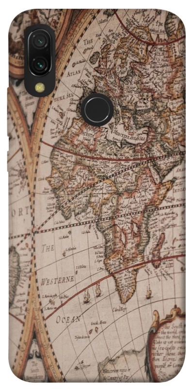 Чехол на Xiaomi Redmi 7 Карта путешествий фото 1 из 1