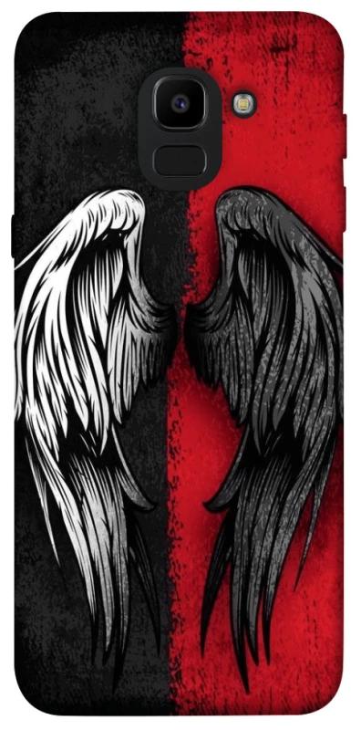 Чехол на Samsung J600F Galaxy J6 (2018) Angel and Devil фото 1 из 1
