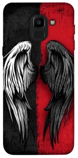 Чехол на Samsung J600F Galaxy J6 (2018) Angel and Devil фото 1 из 1