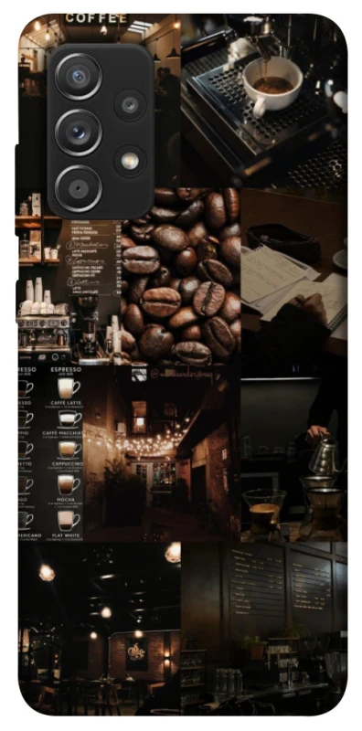 Чохол на Samsung Galaxy A52 4G / A52 5G Coffee collage ver.1 фото 1 з 1