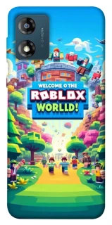 Чехол на Motorola Moto E13 Roblox World фото 1 из 1