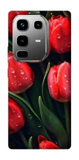 Чохол на Infinix Note 50 Pro Червоні тюльпани фото 1 Чохол на Infinix Note 50 Pro Червоні тюльпани фото 1 з 1