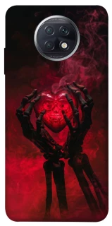 Чохол на Xiaomi Redmi Note 9 5G / Note 9T Heart in the hands of a skeleton фото 1 з 1