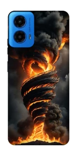 Чехол на Motorola Moto G45 Огненный торнадо фото 1 из 1