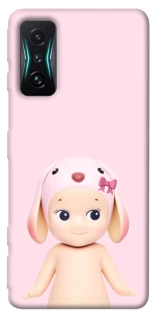 Чехол на Xiaomi Redmi K50 Gaming Pink Ribbon Hop фото 1 из 1