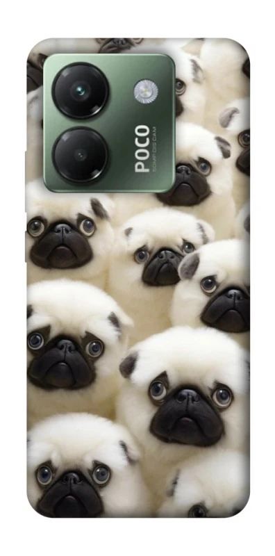 Чохол на Xiaomi Poco M7 pro 5G Doggy Pug Love фото 1 з 1