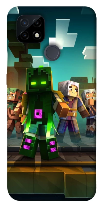 Чохол на Realme C21 Minecraft dungeon фото 1 з 1