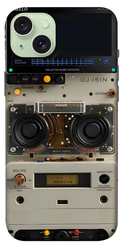 Чохол на Apple iPhone 15 Plus (6.7") Audio panel фото 1 з 1