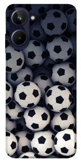 Чохол на Realme 10 4G Футбольні м'ячи фото 1 з 1