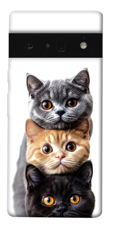 Чохол на Google Pixel 6 Pro Гарні котики фото 1 з 1