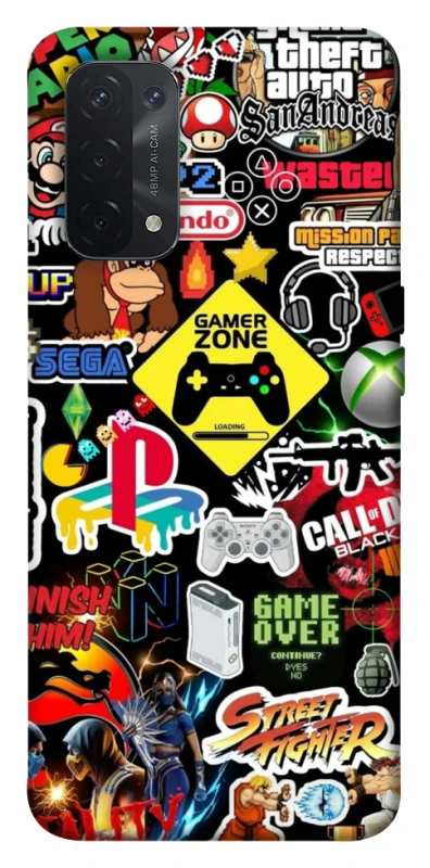 Чохол на Oppo A54 5G / A74 5G Gamer Zone фото 1 з 1