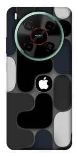 Чехол на ZTE Nubia V70 Max Apple logo ver.8 фото 1 из 1