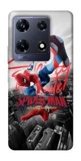 Чехол на Infinix Note 30 Pro Spider Man ver.1 фото 1 из 1