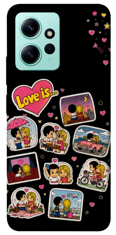 Чохол на Xiaomi Redmi Note 12 4G Love is ver.3 фото 1 з 1