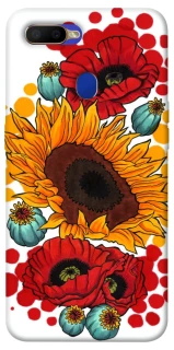 Чохол на Oppo A5s Соняшники та маки фото 1 з 1