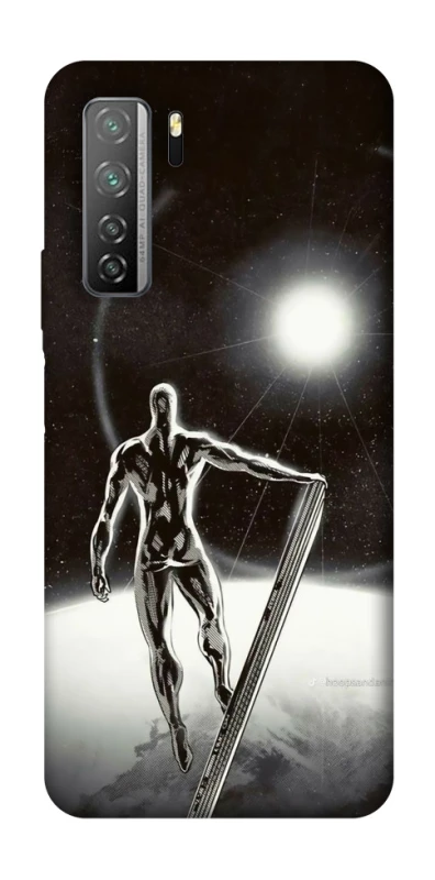 Чохол на Huawei Nova 7 SE Срібний серфер фото 1 з 1